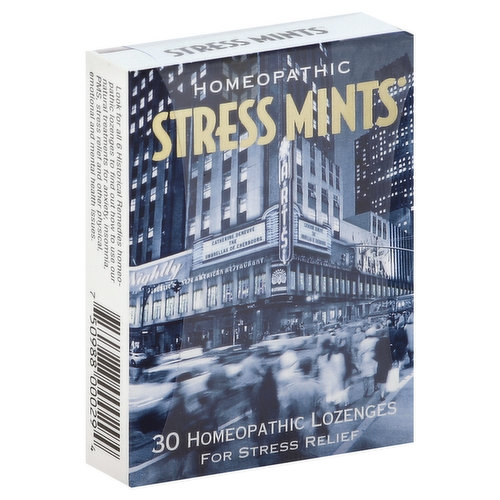 Historical Remedies Stress Mints, Homeopathic