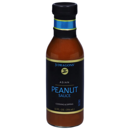 3 Dragons Sauce, Asian, Peanut