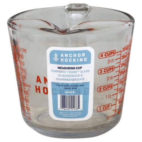 Glass Measuring Cup Microwave Safe