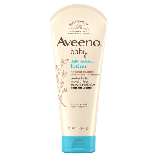 Aveeno Lotion, Daily Moisture, Natural Oatmeal