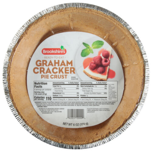 Brookshire's Graham Cracker Pie Crust
