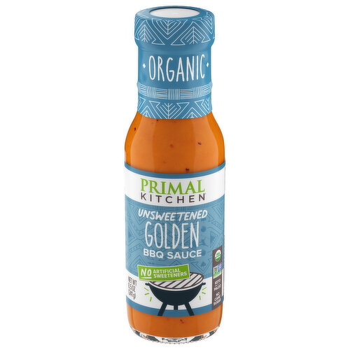 Primal Kitchen BBQ Sauce, Golden, Unsweetened