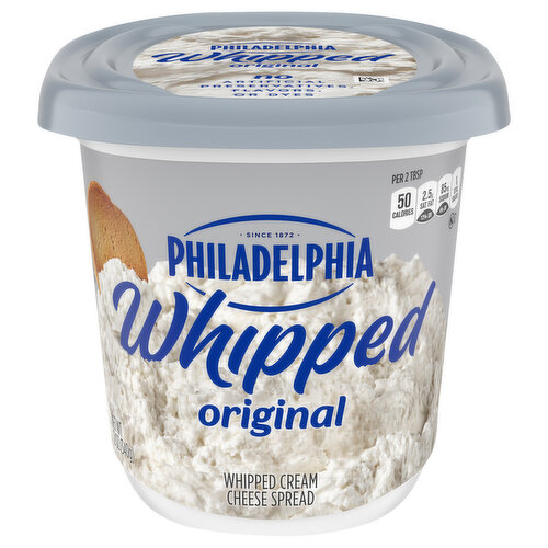 Philadelphia Cream Cheese Spread, Original, Whipped