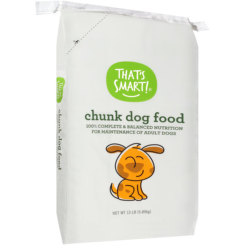 That's Smart! 100% Complete & Balanced Nutrition For Maintenance Of Adult Dogs Chunk Dog Food