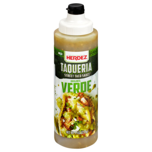 Herdez Taco Sauce, Original Verde, Mild