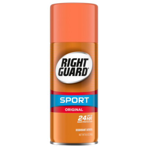 Right Guard Deodorant Aerosol, Sport, Original