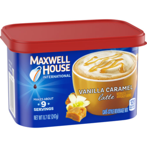 Maxwell House Foaming Instant Iced Latte