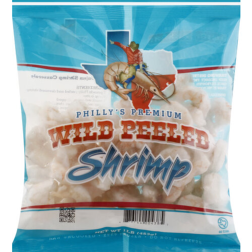 Phillys Premium Shrimp, Wild Peeled