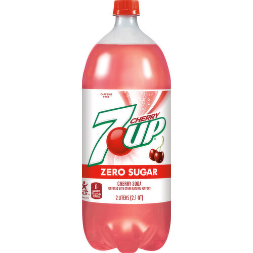 7-UP Soda, Zero Sugar, Cherry