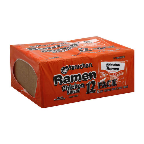 Maruchan Ramen Noodle Soup, Chicken Flavor ( 12 count )