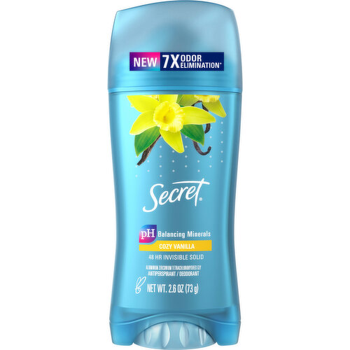 Secret Antiperspirant, Vanilla Scent