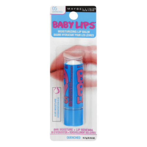 maybelline Lip Balm, Moisturizing, Quenched 05