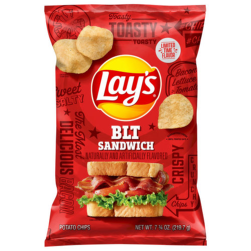 Lay's Potato Chips, BLT Sandwich