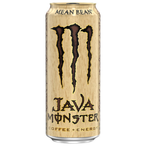 Java Monster Energy Drink, Mean Bean, Coffee + Energy