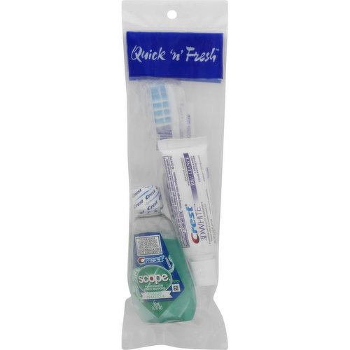 Quick 'n' Fresh Dental Kit - Brookshire's