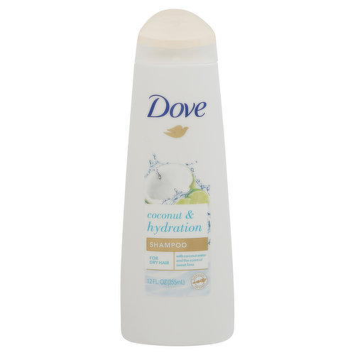 Dove Shampoo, Coconut & Hydration