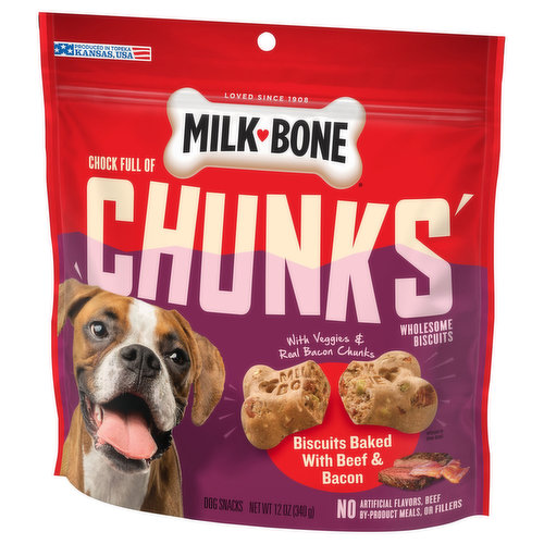 Chocolate flavored top dog treats