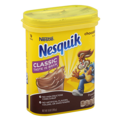Nesquik Drink Mix Powder, Chocolate Flavor