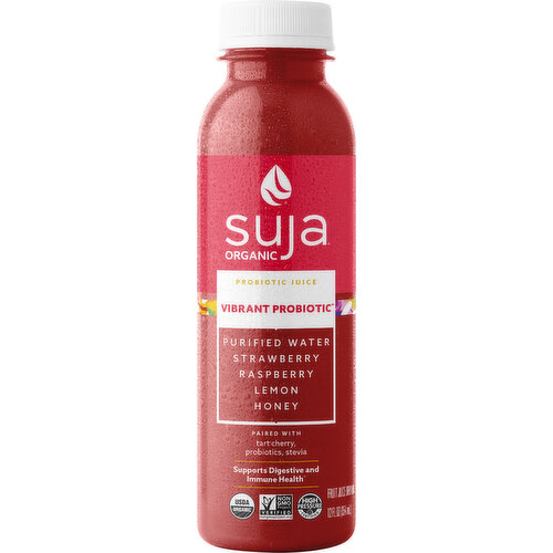 Suja Fruit Juice Drink, Vibrant Probiotic