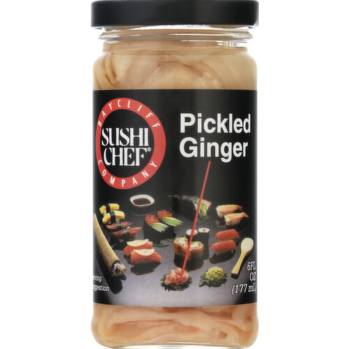 Sushi Chef Ginger, Pickled