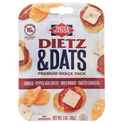 Dietz & Watson Dietz & Dats Premium Snack Pack