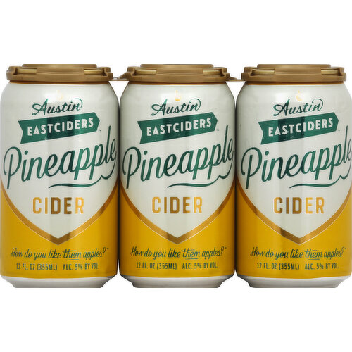 Austin Eastciders Cider, Pineapple