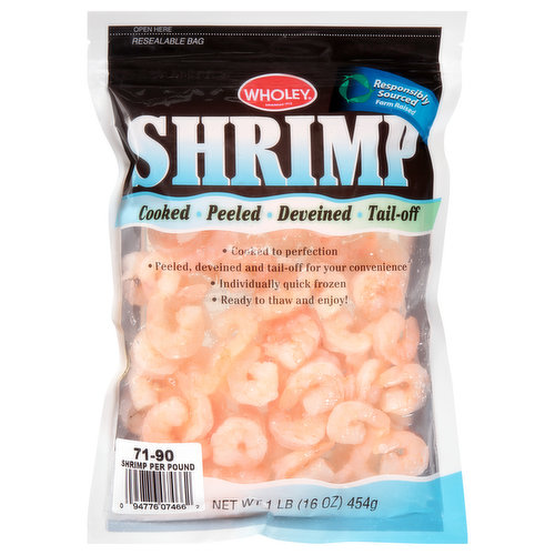 Wholey Shrimp, Cooked
