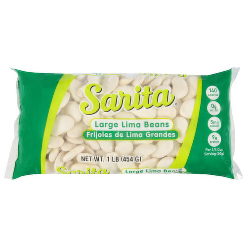 Sarita Lima Beans, Large