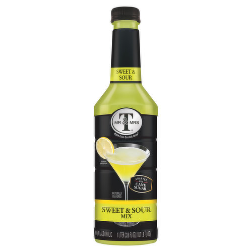 Mr & Mrs T Sweet & Sour Mix, 1 L bottle