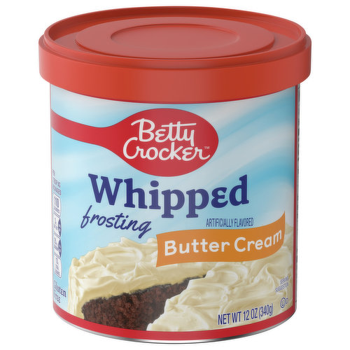 Betty Crocker Frosting, Butter Cream, Whipped