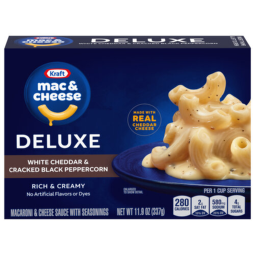 Deluxe Rich & Creamy Shells and White Cheddar