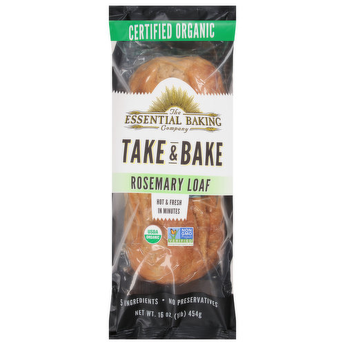 The Essential Baking Company Rosemary Loaf, Take & Bake