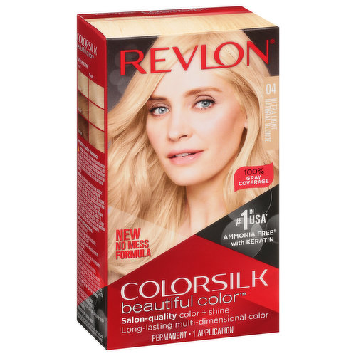 Revlon Permanent Hair Color, Ultra Light Natural Blonde 04