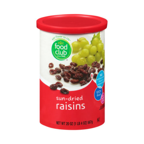 Food Club Sun-Dried Raisins