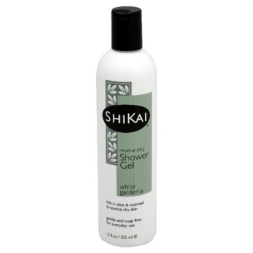 ShiKai Moisturizing Shower Gel, White Gardenia
