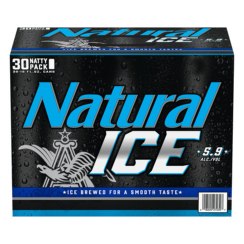 Natural Ice Beer, 30 Natty Pack