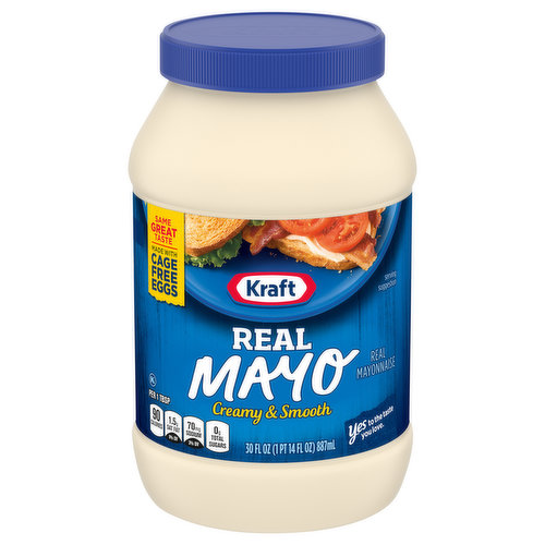 Mayo, Creamy & Smooth, Real