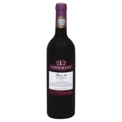 Lindeman's Shiraz, Bin 50, 2013