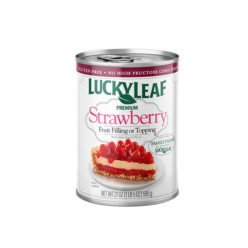 Lucky Leaf Premium Strawberry Pie Filling