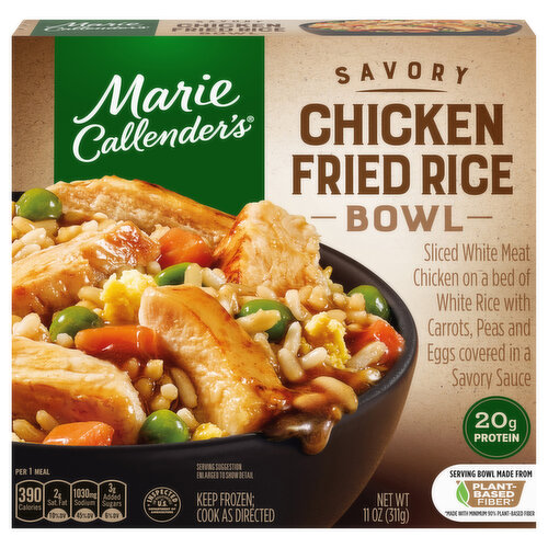 Marie Callender's Chicken Fried Rice Bowl, Savory