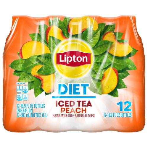 Lipton Iced Tea, Diet, Peach