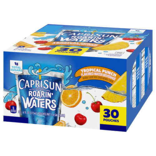 Capri Sun Roarin' Waters Tropical Tide Flavored Water Beverage -  Brookshire's