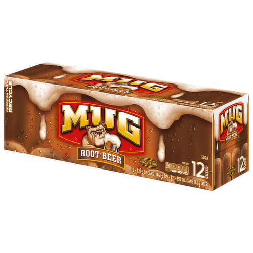 FRESH 12 Pk Mug Root Beer