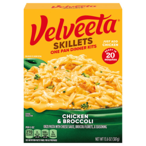 Just add chicken. Ready in 20 minutes.