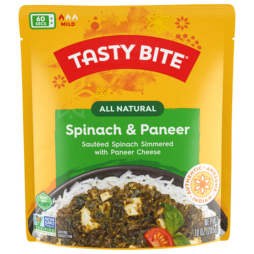 Tasty Bite Spinach & Paneer, All Natural