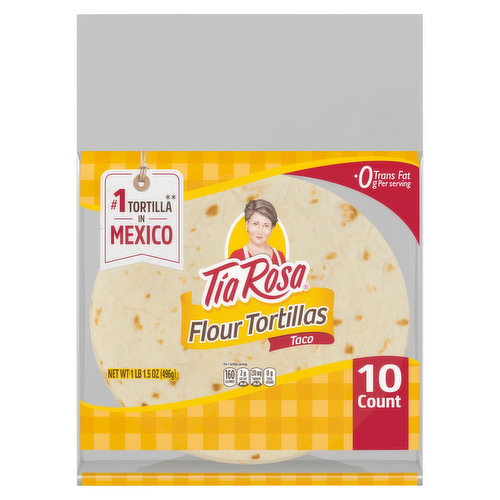 Tia Rosa Flour Tortillas, Taco