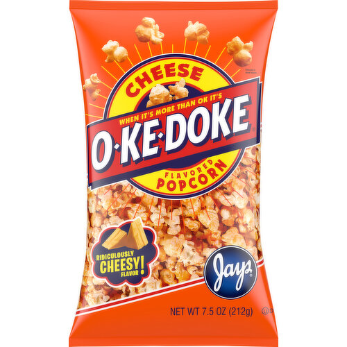 O-Ke-Doke Popcorn, Cheese Flavored