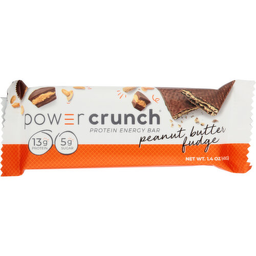 Power Crunch Protein Energy Bar, Peanut Butter Fudge