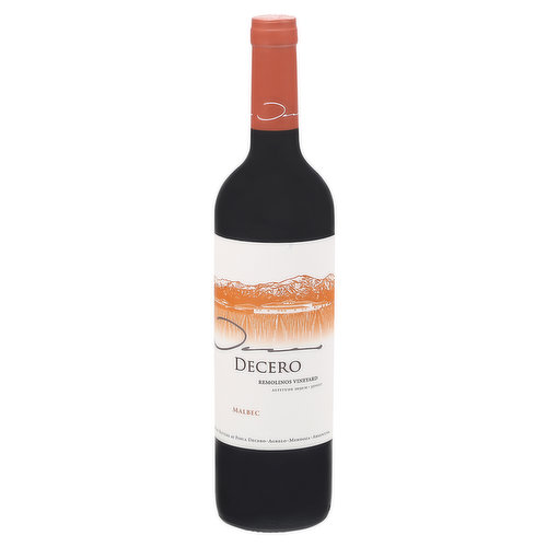 Decero Malbec, Remolinos Vineyard