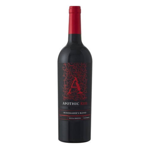 Apothic Red Wine, Winemaker's Blend, California, 2012 - 750 ml